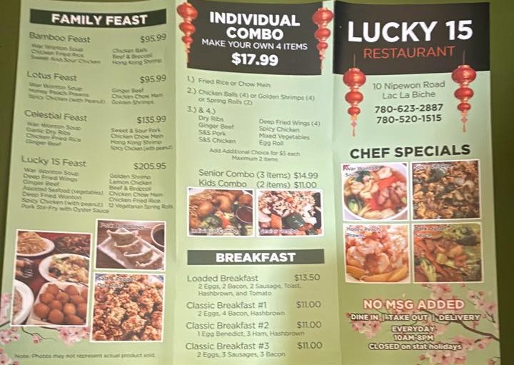 Take Out Menu 1