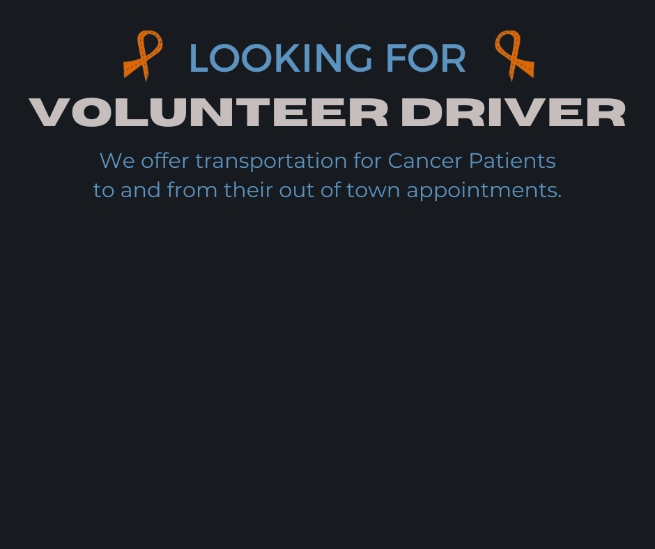 Volunteer Drivers Wanted